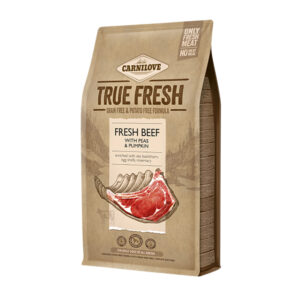Carnilove TRUE FRESH BEEF for Adult dogs 4 kg