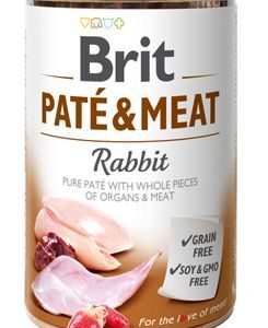 Brit Dog konz Paté & Meat Rabbit 400g