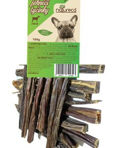 NATURECA pochoutka Jehněčí tyčinky sušené 100g