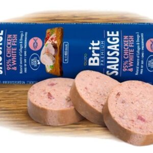 NEW Brit sausage chicken & white fish 800g
