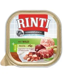 Rinti Dog Kennerfleisch vanička zvěřina+nudle 300g