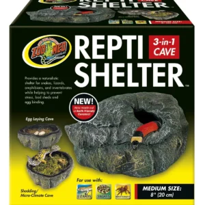 Zoomed ZMD skrys Repti Shelter 3v1 Cave M