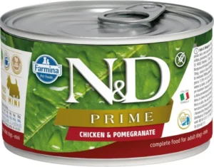 N&D PRIME Dog konz. Chicken & Pomegranate Mini 140 g