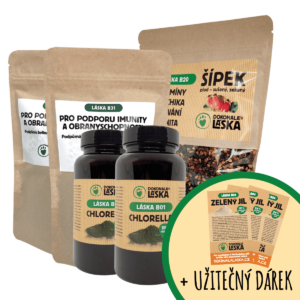 Dokonalá Láska DETOXIKACE, REGENERACE, IMUNITA / Zvýhodněný set L