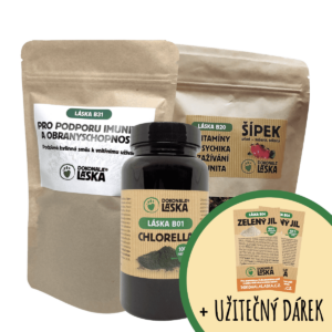 Dokonalá Láska DETOXIKACE, REGENERACE, IMUNITA / Zvýhodněný set M