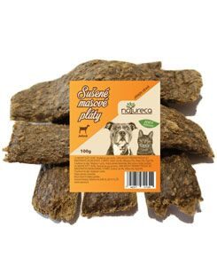 NATURECA pochoutka Masové pláty-Jehně, 100%maso 100g