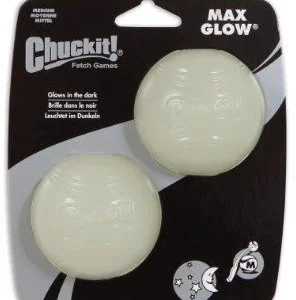 Míček Glow Medium 6,5 cm – svítící – 2 na kartě