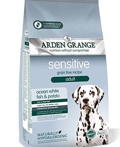 Arden Grange GF Dog Adult Sen.Oc.White Fish&Potato 2kg