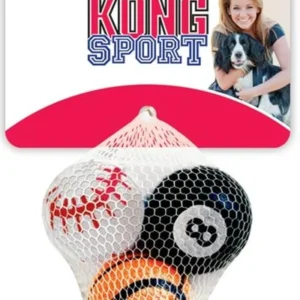 Hračka tenis KONG Sport Balls S 3 ks mix