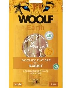 Woolf pochoutka Earth NOOHIDE M Rabbit 90g
