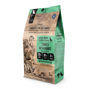 Country of Animals - Psí granule krocaní/králičí 2 kg