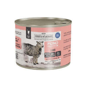 Country of Animals - Monoprotein jehněčí 200 g (pro kočky)