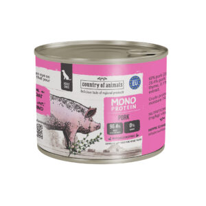 Country of Animals - Monoprotein vepřové 200 g (pro psy)