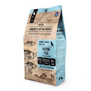 Country of Animals - Psí granule mořské ryby 9 kg