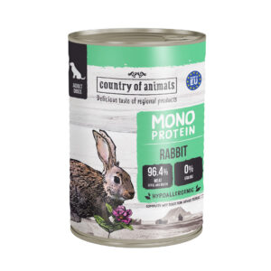 Country of Animals - Monoprotein králičí 400 g (pro psy)