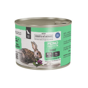 Country of Animals - Monoprotein králičí 200 g (pro psy)