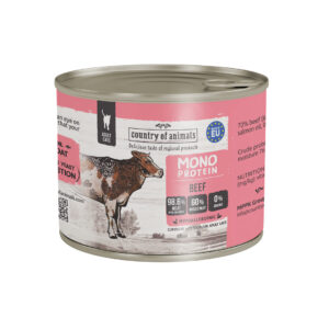 Country of Animals - Monoprotein hovězí 200 g (pro kočky)