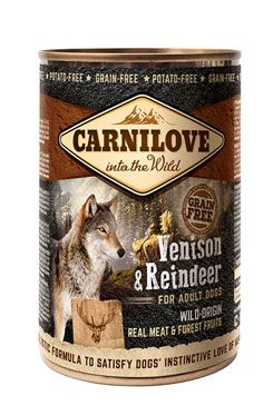 Carnilove Wild konz Meat Venison & Reindeer 400g Carnilove Wild konz Meat Venison & Reindeer 400g