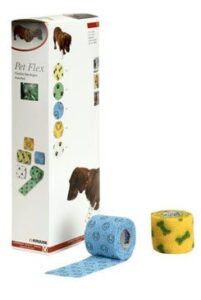 KRUUSE Obinadlo elast. Pet-Flex 7,5cmx4,5m,barev. s poti. 1ks