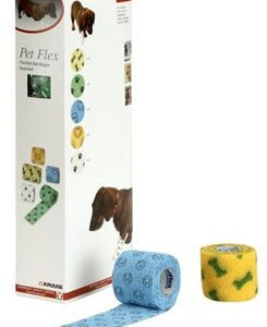 KRUUSE Obinadlo elast. Pet-Flex 7,5cmx4,5m,barev. s poti. 1ks