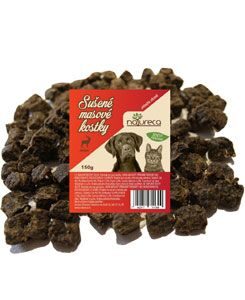 NATURECA pochoutka Masové kostky-Jelen, 100%maso 150g