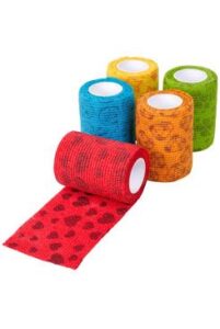 KRUUSE Obinadlo elast. Fun-Flex Care Inside 7,5cmx4,5m Mix10k