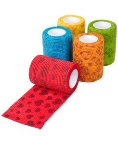 KRUUSE Obinadlo elast. Fun-Flex Care Inside 7,5cmx4,5m Mix10k