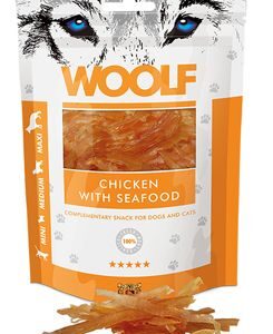 WOOLF pochoutka chicken with seafood 100g