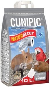 Podestýlka pro hlodavce Naturlitter paper Cunipic 10l / 3 kg