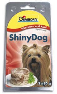SHINYDOG ShinyDog konzerva kuřecí+hovězí 2x85g