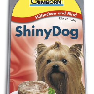 SHINYDOG ShinyDog konzerva kuřecí+hovězí 2x85g