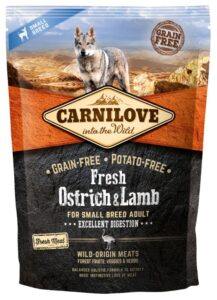 Carnilove Dog Fresh Ostrich & Lamb for small breed 1,5kg