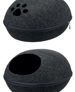 Pelech LIVA kukaň se zipem tm. šedá 40 x24 x47cm 1ks