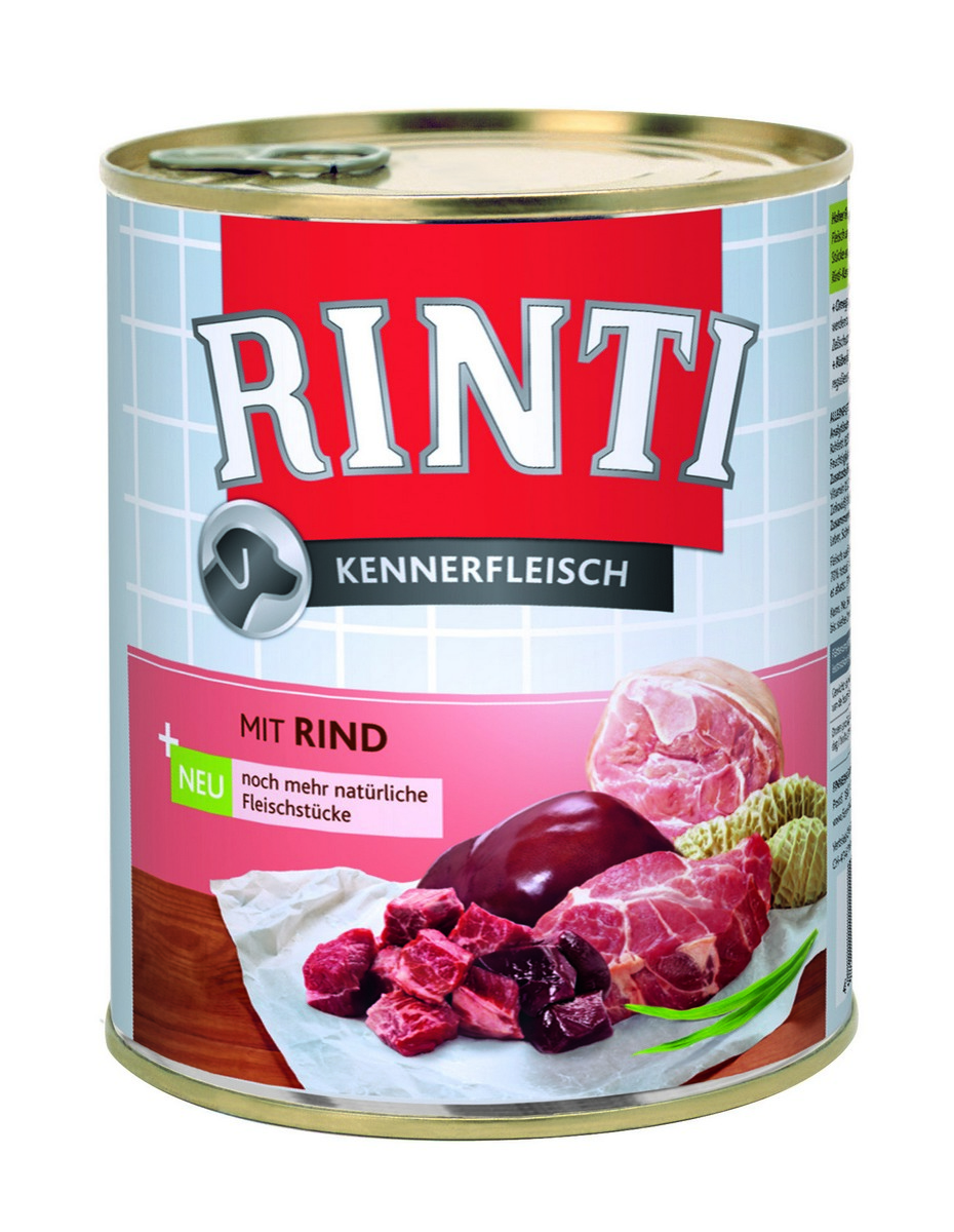 Rinti Dog Kennerfleisch konzerva hovězí 800g Rinti Dog Kennerfleisch konzerva hovězí 800g