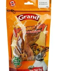 GRAND Suš. Mňamka vepř.záušky 100g