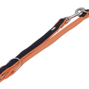 Nobby MESH PRENO vodítko neoprén oranžové XS/S 200cm