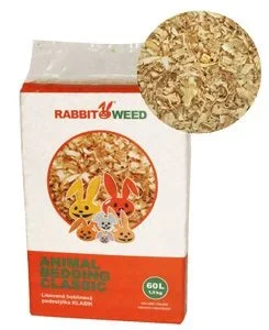 Hobliny podestýlka lis. KLASIK RabWeed 60 l /1,5 kg