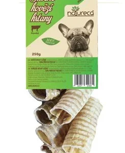 NATURECA pochoutka Hovězí hrtany sušené 250g