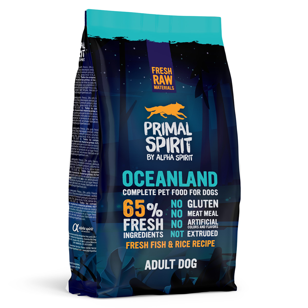 Primal Spirit Dog 65% Oceanland 1 kg Primal Spirit Dog 65% Oceanland 1 kg