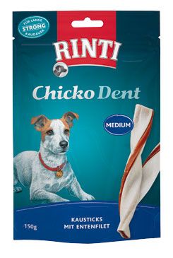 Rinti Dog Extra Chicko Dent pochoutka kachna M (150g) Rinti Dog Extra Chicko Dent pochoutka kachna M (150g)