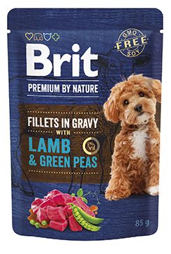 Brit Premium Dog Fillets Gravy Lamb&Green Peas 85g Brit Premium Dog Fillets Gravy Lamb&Green Peas 85g