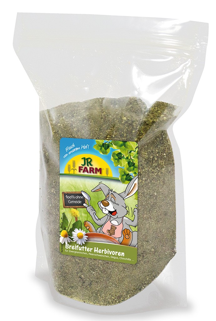 JR Farm Dokrmovací kaše pro býložravce 200 g JR Farm Dokrmovací kaše pro býložravce 200 g