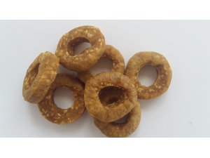 Salač Kroužky drcená kůže (50/500)