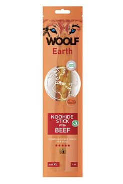Woolf pochoutka Earth NOOHIDE XL Stick with Beef 85g Woolf pochoutka Earth NOOHIDE XL Stick with Beef 85g