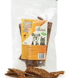 NATURECA pochoutka Masové pláty Zajíc 100g