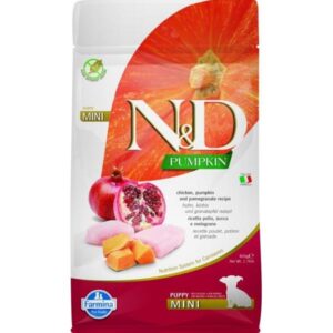 N&D PUMPKIN Dog GF Chicken & Pomegranate Puppy Mini 800 g