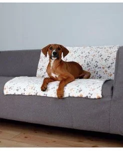 Deka pro psy LINGO bílo/béžová 100x75cm TR