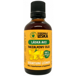 Dokonalá Láska LÁSKA A02 TŘEZALKOVÝ OLEJ s hyperforinem a hypericinem 50 ml