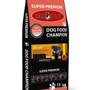 Bardog Puppy Large Breed 28/16 – super prémiové granule pro štěňata velkých plemen, 13 kg