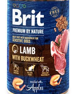 Brit Premium Dog by Nature konz Lamb & Buckwheat 400g